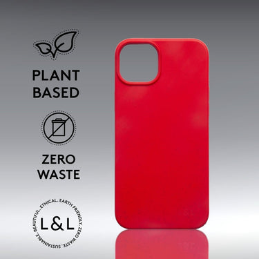Biodegradable iPhone 15 Plus Red - Loam & Lore